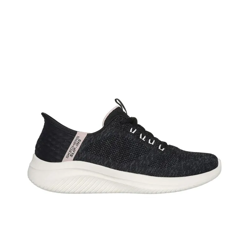 Skechers Ultra Flex 3.0 Cushioning Breathable Low Top Casual Shoes Women's Black-1