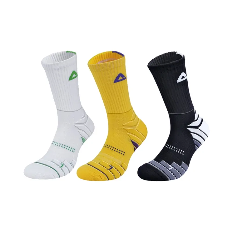 PEAK Basketball Socks Unisex 3 Pack-9