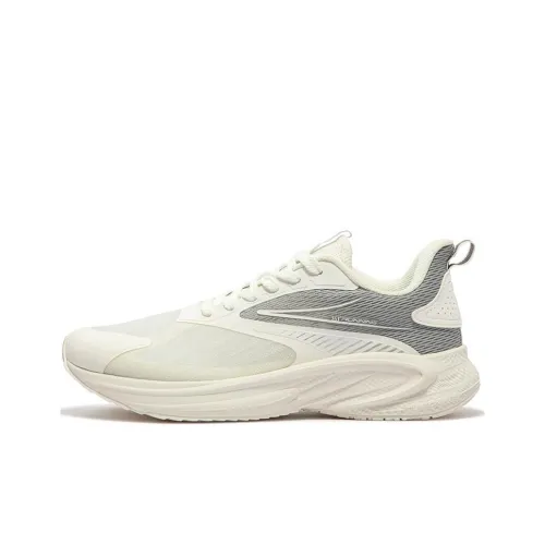 361° Speed Cushioning Wear Resistant Low Top occupent Shoes Men's Silver White