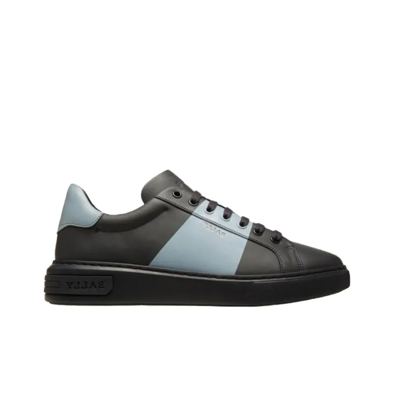 BALLY Mitty Anti Slip Wear Resistant Low Top Skateboard Shoes Men's Black-1
