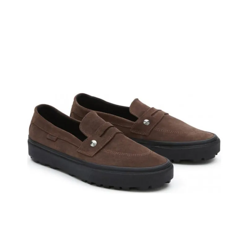 Vans Style 53 Water Resistant Cushioning Low Top Skateboard Shoes Women's Brown-2