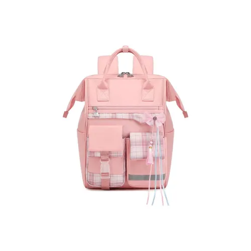 Gu Shang Lai Backpacks Princess Pink