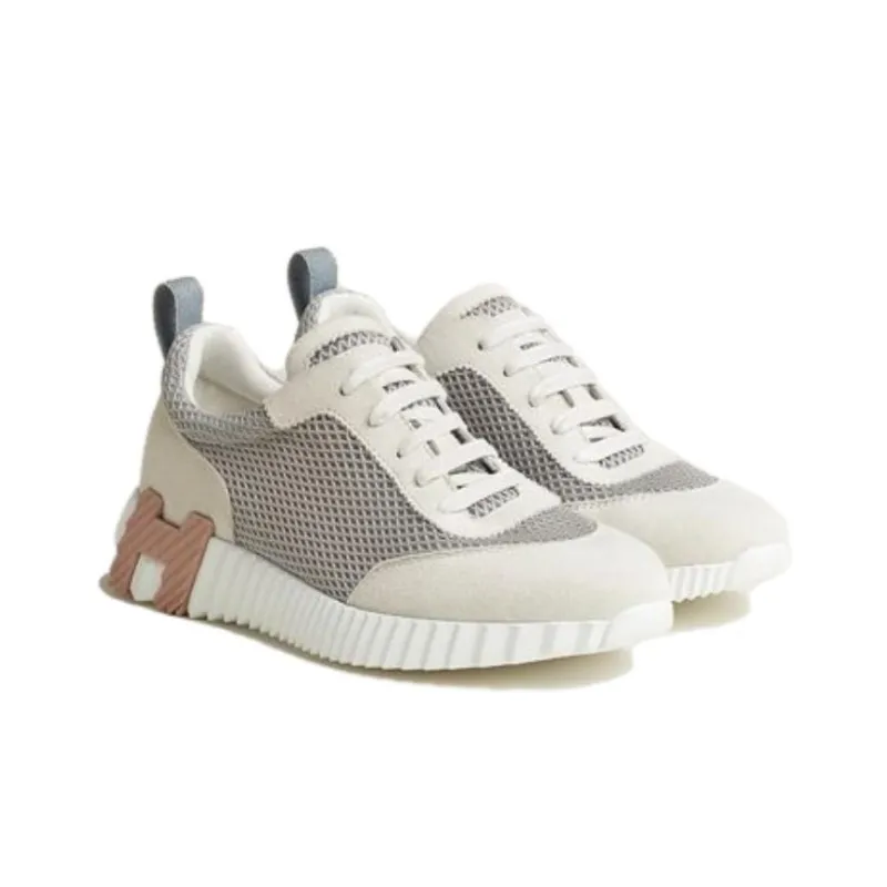 HERMES Low-Top Casual Shoes Women's Beige-2