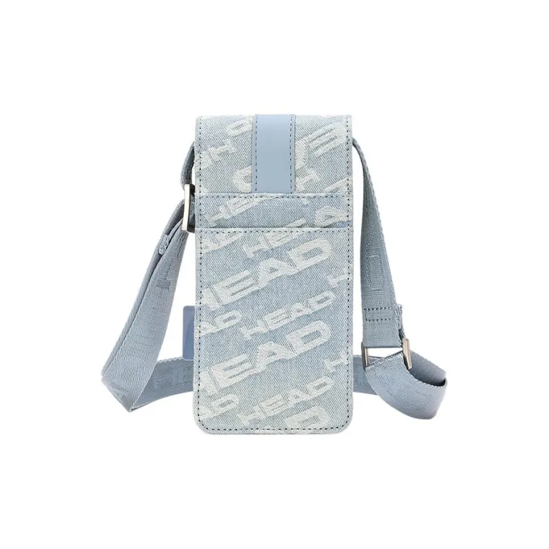 HEAD Fabric Crossbody Bag With Cell Phone Pouch Shoulder Bag Women's Light Blue-2