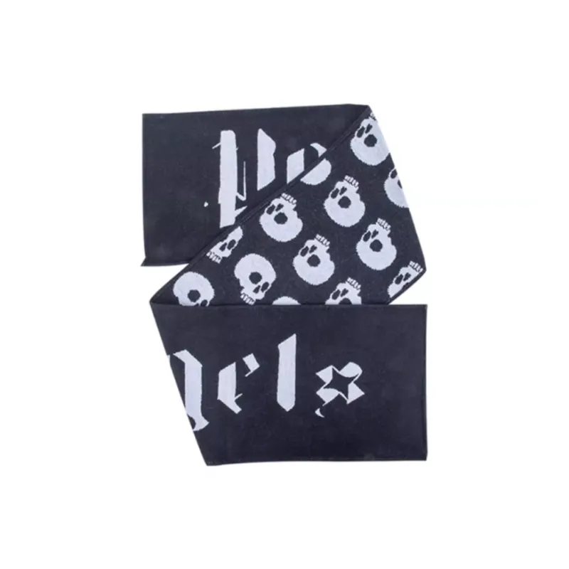 PALM ANGELS Knit Scarves Men's Dark Blue-1