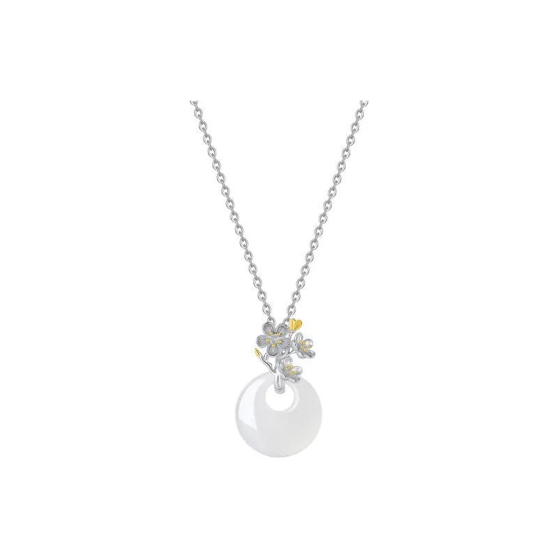 Asia Star Chalcedony Jade Necklaces Women's-1