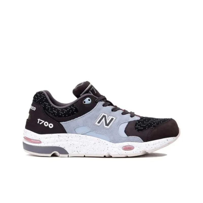 New Balance NB 1700 Durable Breathable Low Top Casual Running Shoes Men's Black Blue-1