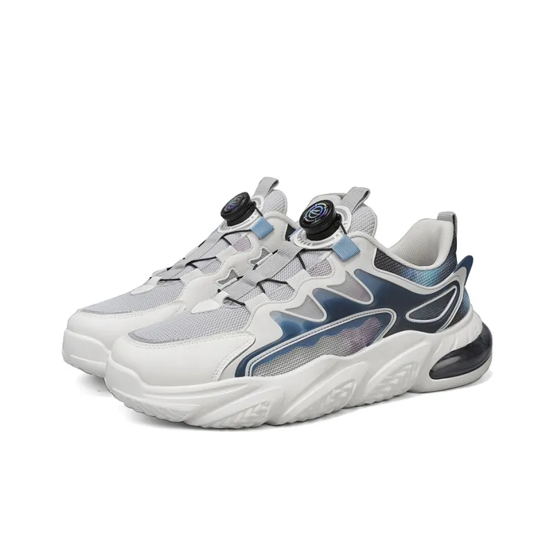 DEERWAY Wear-Resistant Lightweight Height Increasing Low-Top Chunky Sneakers Men's-10