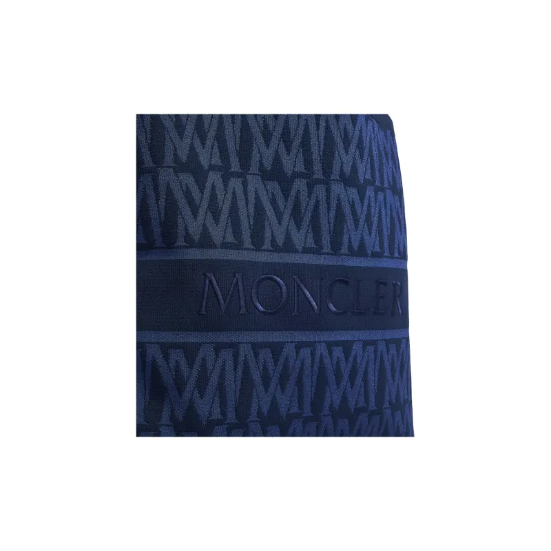 Moncler Logo Embroidered Knit Tote Bag-4