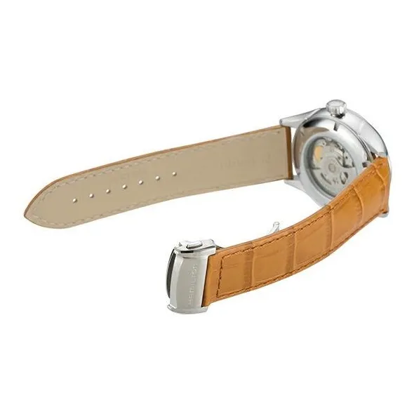 HAMILTON Jazz Series Automatic Mechanical Movement Men's Watch Blue Dial-2