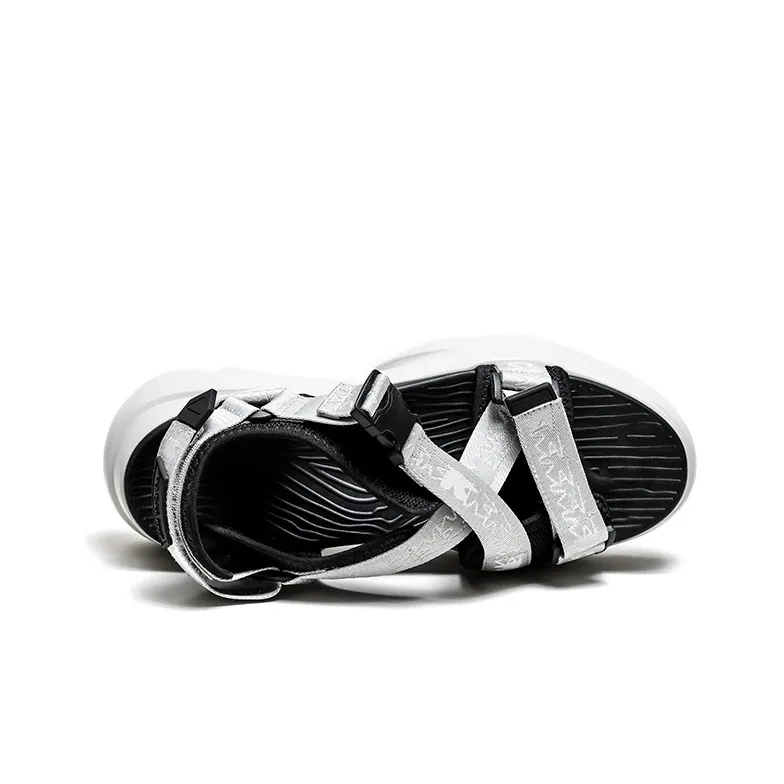 Magn Lens Beach Sandals Unisex Black/Gray-3