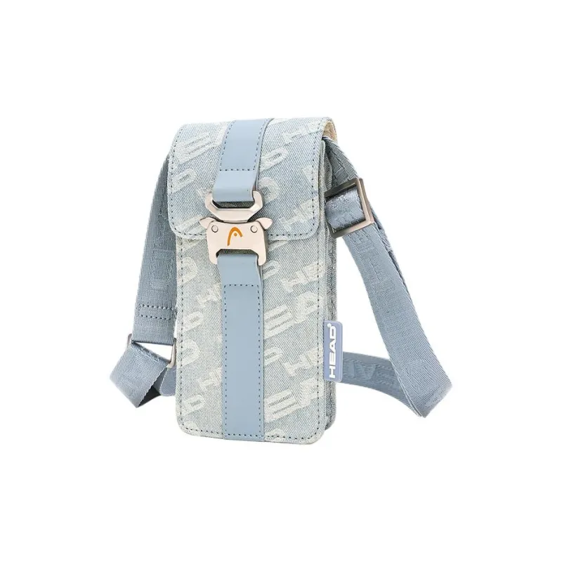HEAD Fabric Crossbody Bag With Cell Phone Pouch Shoulder Bag Women's Light Blue-1