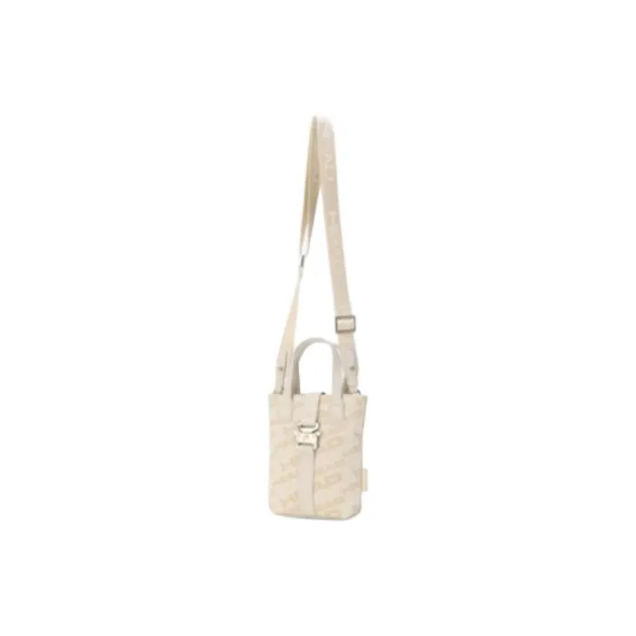 HEAD Fabric Small Square Bag Crossbody Bag Shoulder Bag Small Size Women's Beige-1
