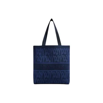 Moncler Logo Embroidered Knit Tote Bag