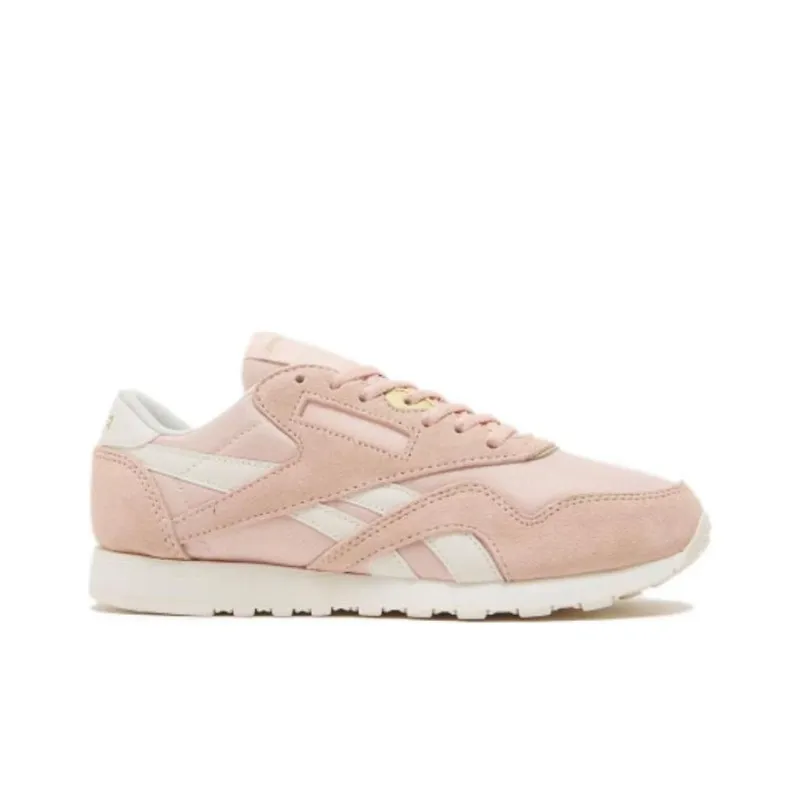 Reebok Classic Nylon Cushioning Wear-Resistant Low-Top Running Shoes Women's Pink-1
