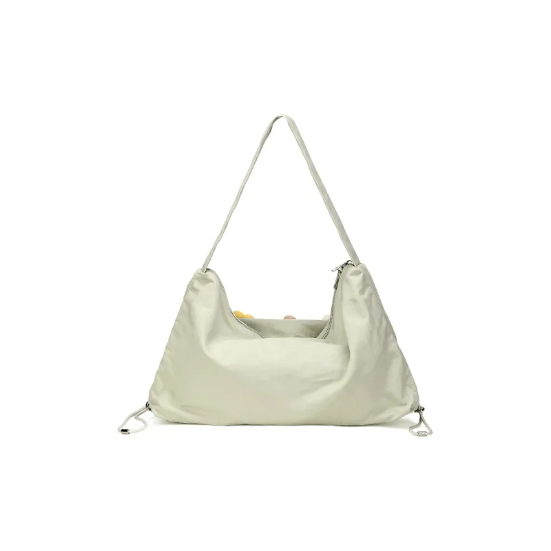 Fillove Fabric Crossbody Bags Shoulder Bags Regular Women's Black/Beige-10