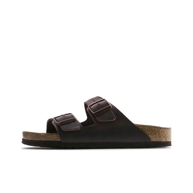 Birkenstock Arizona Soft Footbed Oiled Leather Narrow Fit 'Habana'-0