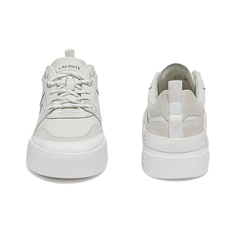 LACOSTE Low Top Skateboard Shoes Women's White-4