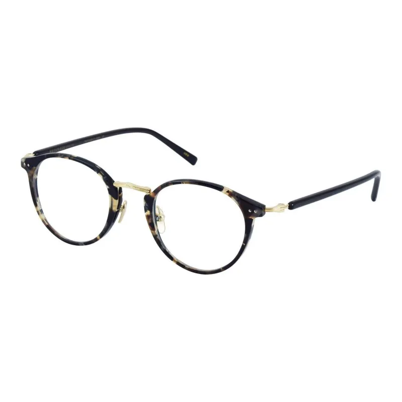 MASUNAGA Titanium Acetate Round Eyeglass Frames Unisex Multicolor-3