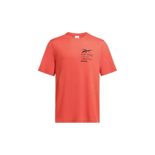 Reebok T-Shirts Men Orange