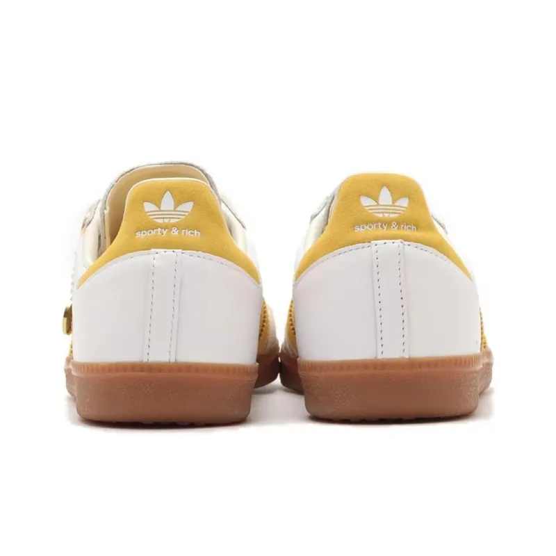 Adidas Samba Sporty & Rich White Bold Gold-3