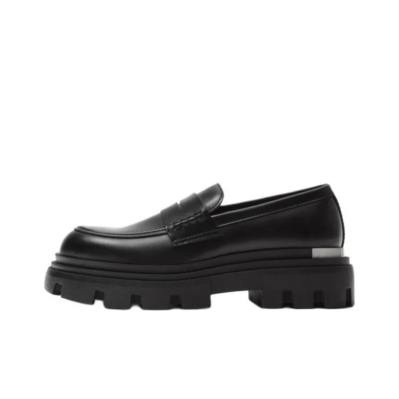 ZARA Loafers Men Black-0