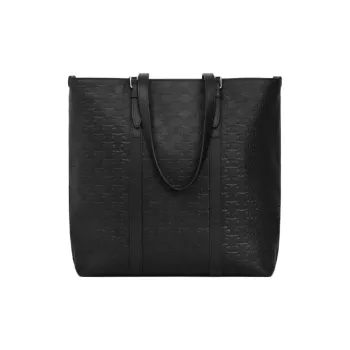 CELINE Calfskin Tote Bag, Shopping Bag, Handbag Men's Black