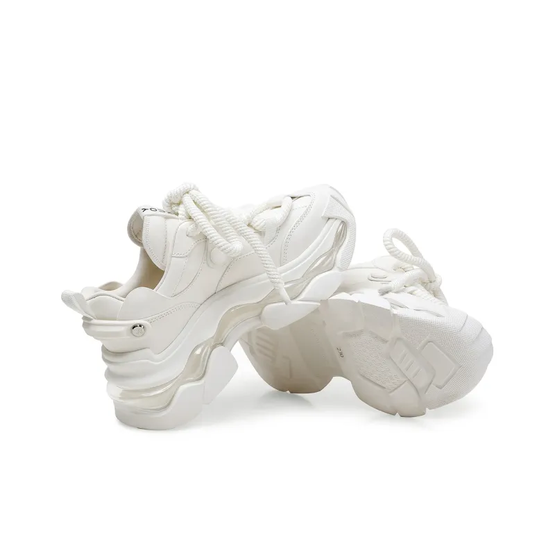 Hoov Cushioning Anti-Slip And Wear-Resistant High-Top Chunky Sneakers Women's-3