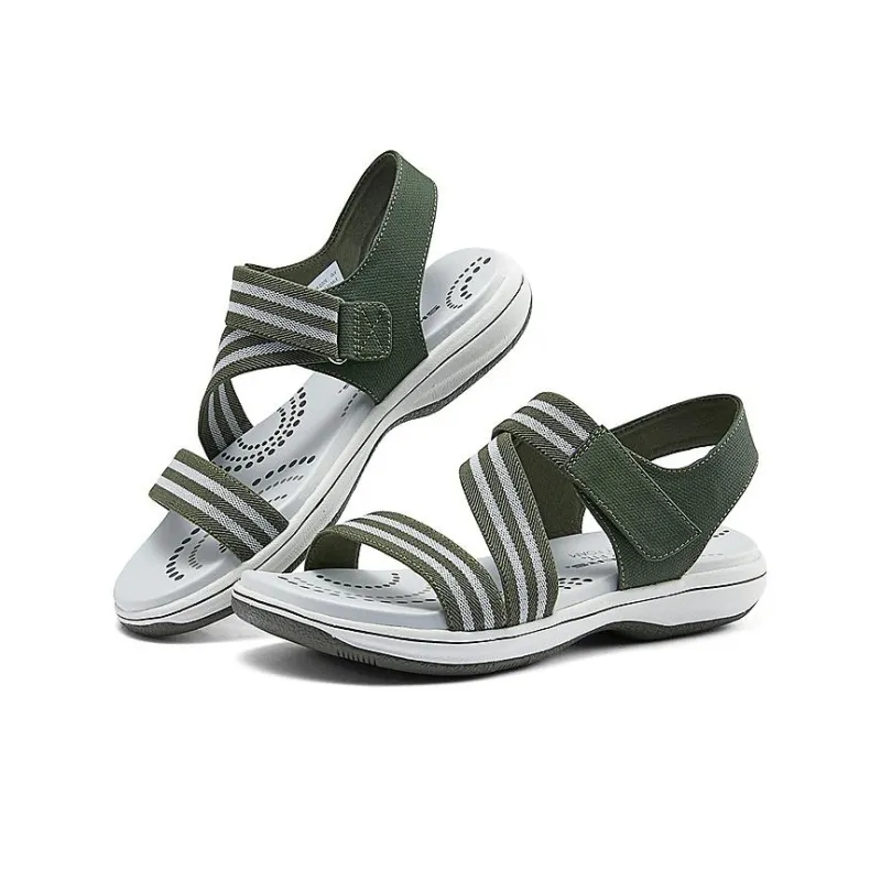 Skechers Beach Sandals Women's Olive Green-2