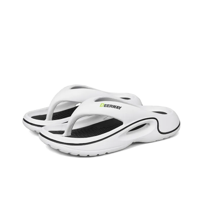 DEERWAY EVA Quick Dry Slip Resistant Abrasion Resistant Odor Resistant Flip Flops Men's-13