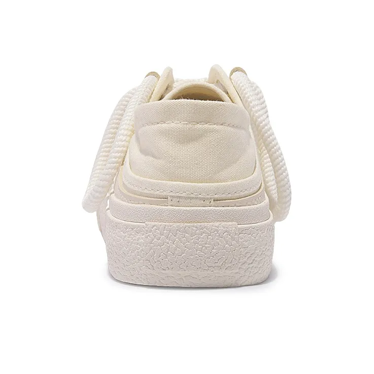 Miss Zhang Wear-Resistant Low-Top Skateboard Shoes Women's Beige-5