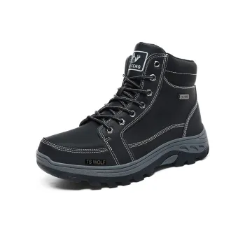 Scout Wolf High Top Athletic Shoes/Hiking & Trekking Shoes Unisex Black