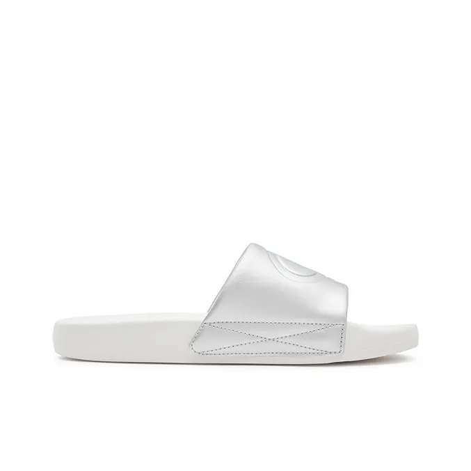 Champion Campus Slide Slippers Unisex Dark Silver-2