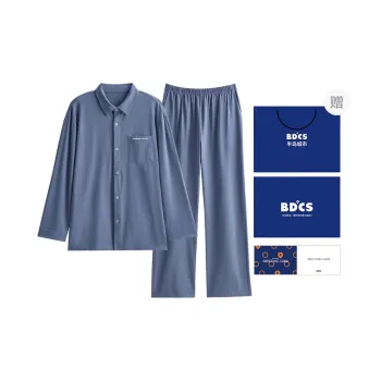 Peninsula City Pajama Set Men's Dusty Blue