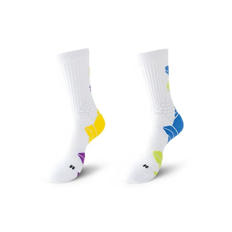 Taste The Color Basketball Socks Unisex 2 Pack-5