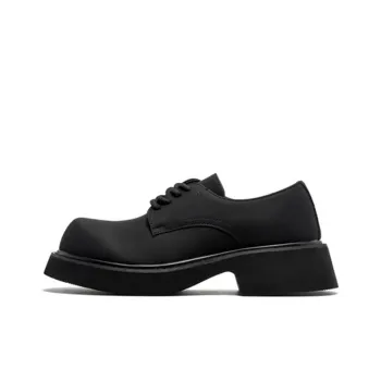 Bellum Han Low-Top Casual Leather Shoes Unisex Black