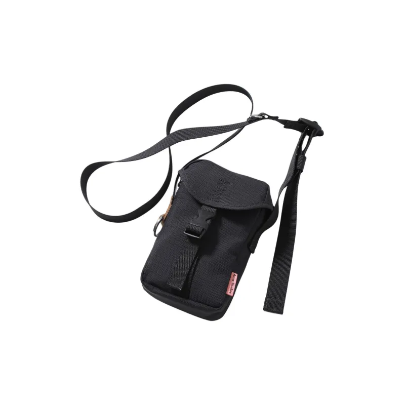 Acne Studios Polyamide Cell Phone Pouch, Shoulder Bag, Crossbody Bag Unisex Black-3