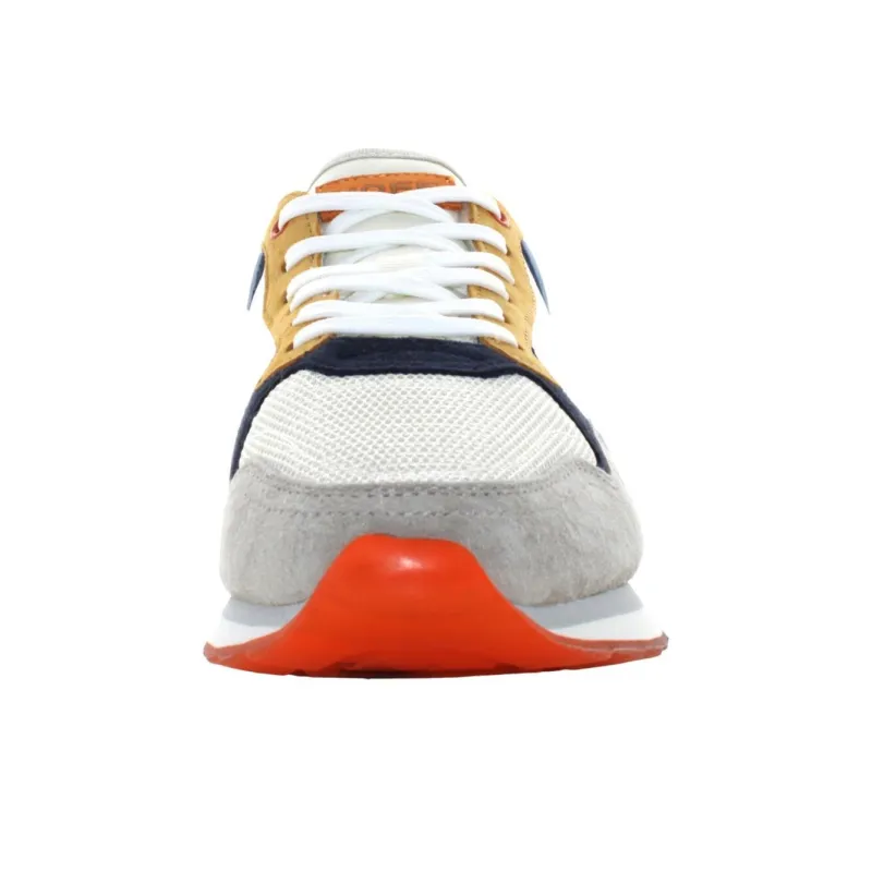 HOFF Cushioning Wear Resistant Low Top Casual Shoes Men's Beige Blue-4
