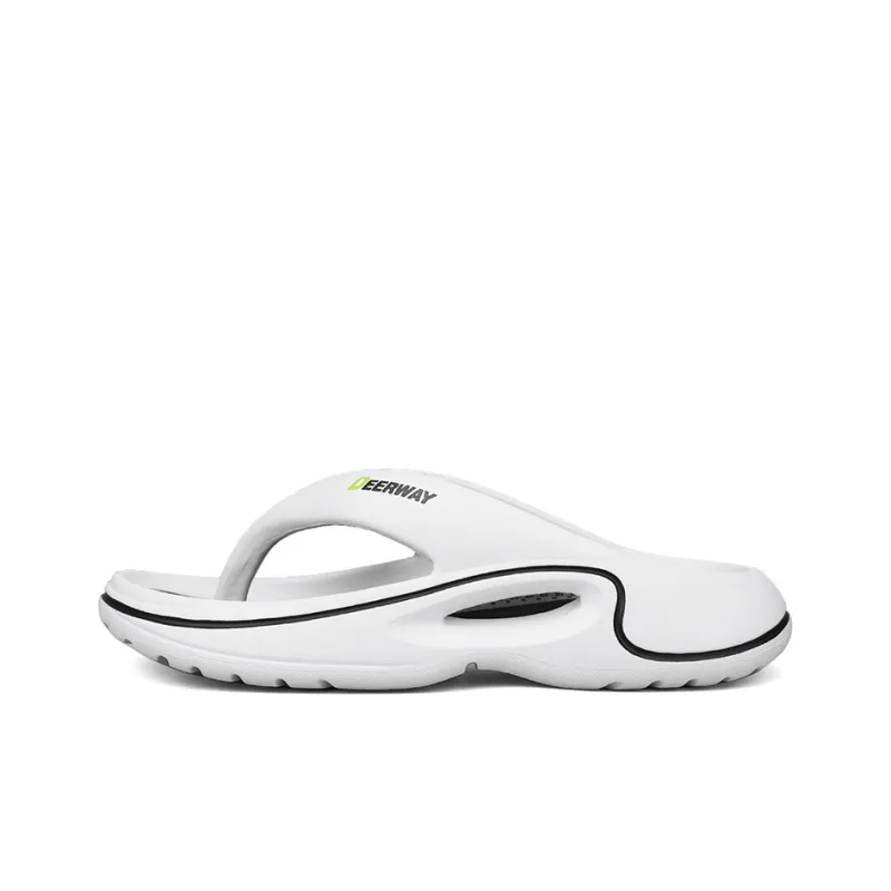 DEERWAY EVA Quick Dry Slip Resistant Abrasion Resistant Odor Resistant Flip Flops Men's-10