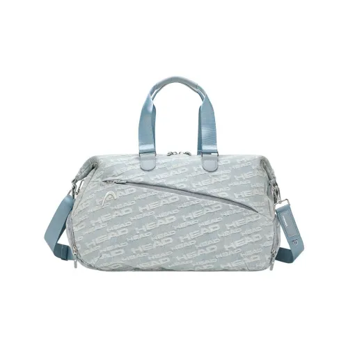 HEAD Fabric Shoulder Bag Crossbody Bag Handbag Large Size Unisex Light Blue