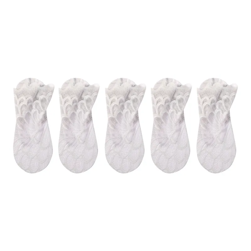 Lanza No-Show Socks Women's 5 Pack-4