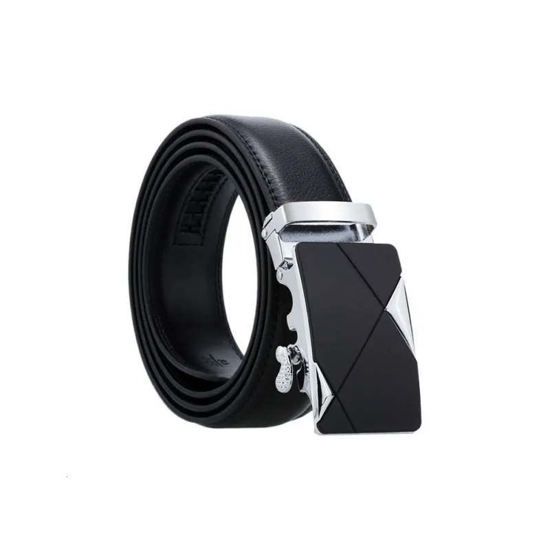 CARTELO Cow Split Leather Leather Belts Men's Width 3.5CM-1