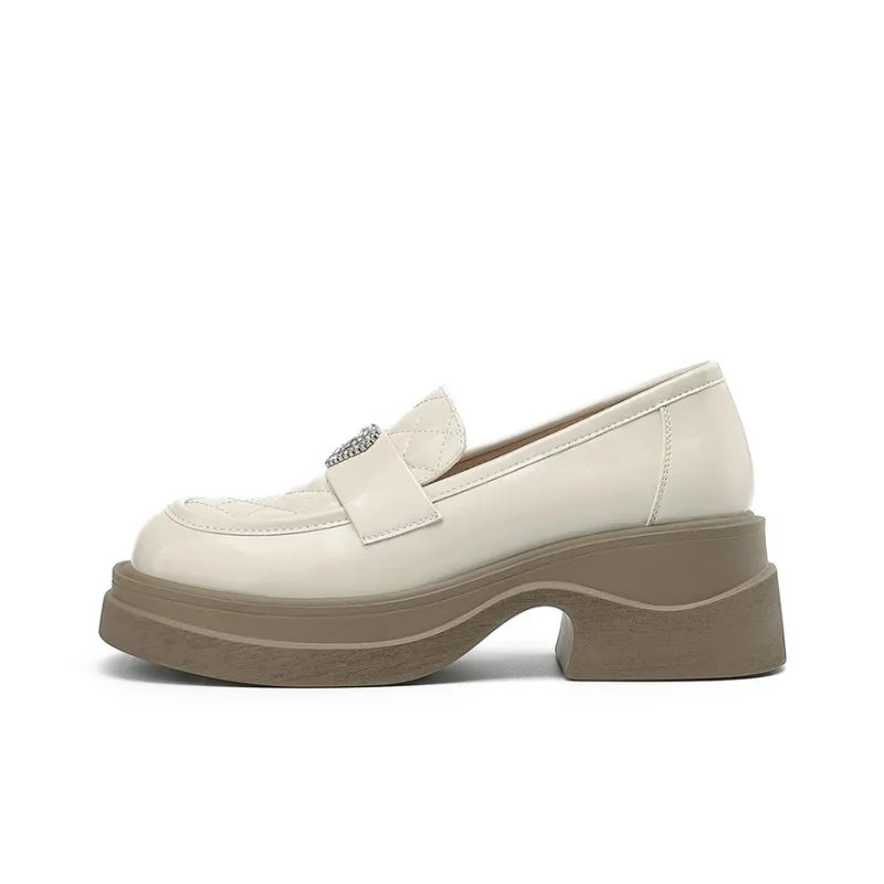 JOSINY Loafers Women's Black/Ecru-8