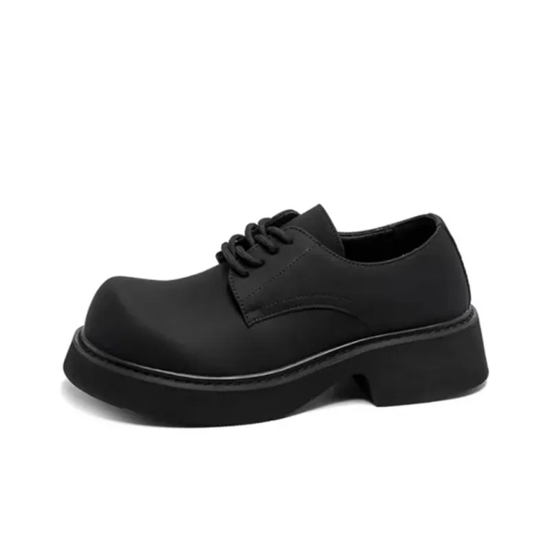 Bellum Han Low-Top Casual Leather Shoes Unisex Black-11