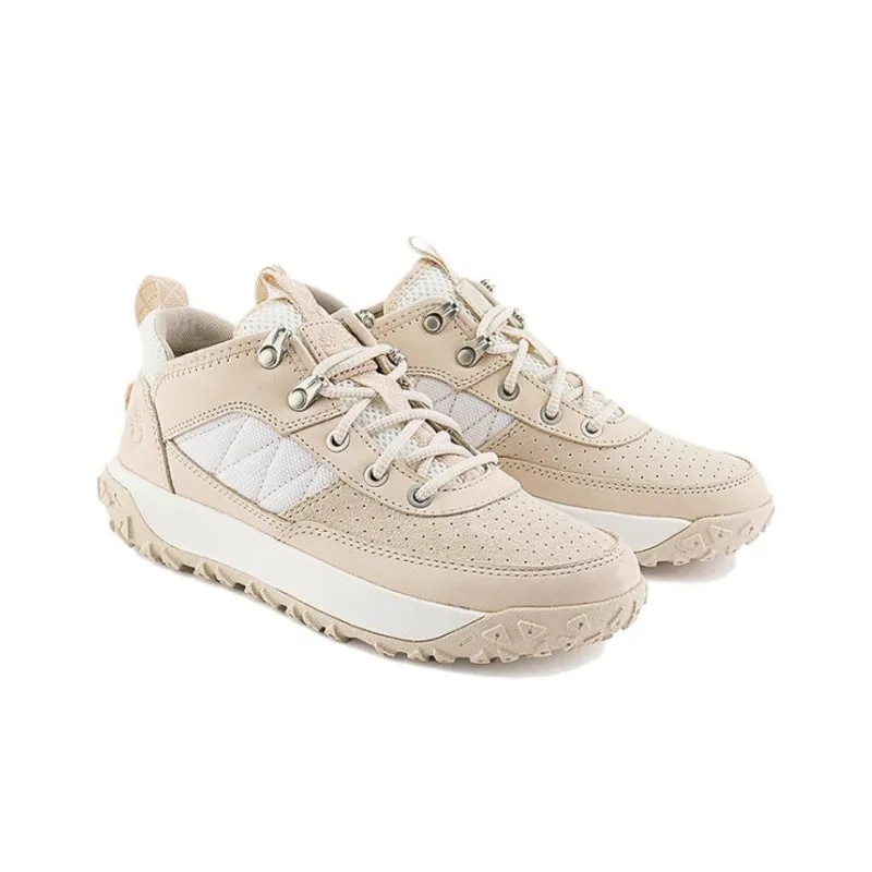 Timberland Greenstride Motion Wear Resistant Low Top Hiking Shoes Women's Light Beige-3