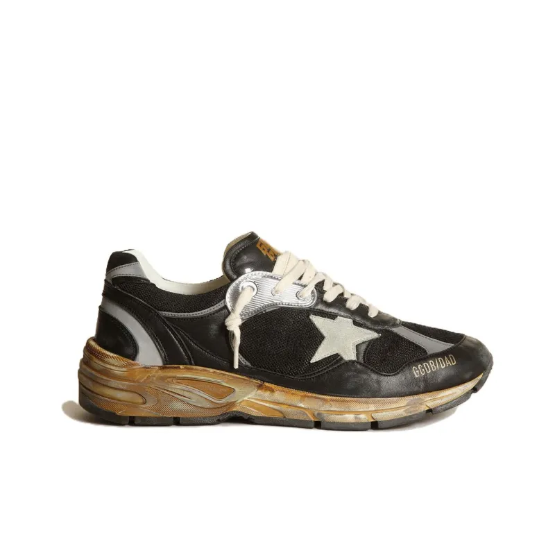 Golden Goose Running Dad Black Grey-1
