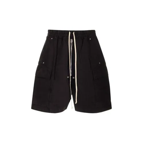 RICK OWENS Casual Shorts Men Black