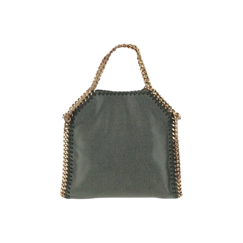 Stella McCartney Falabella Polyester Tote Bag Shopping Bag Handbag Women's Army Green-2