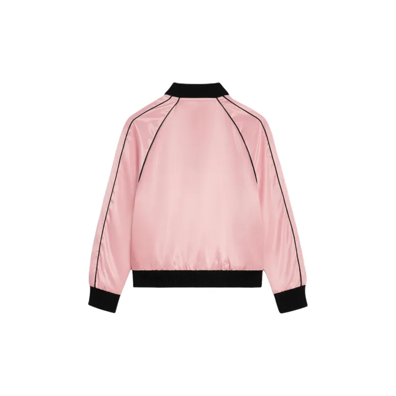 CELINE Teddy Jacket In Satin-finish Nylon-1