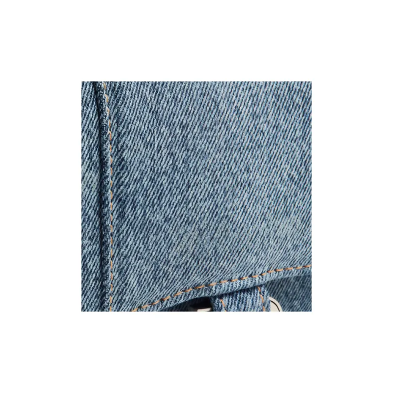 Balenciaga Denim Hourglass Bag, Crossbody Bag, Shoulder Bag Women's Denim Blue-3